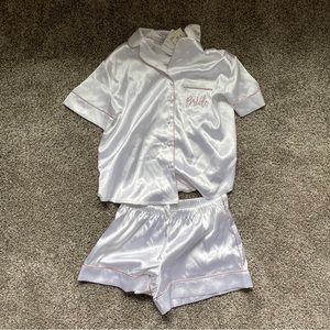 NWT Bride Pajama Set